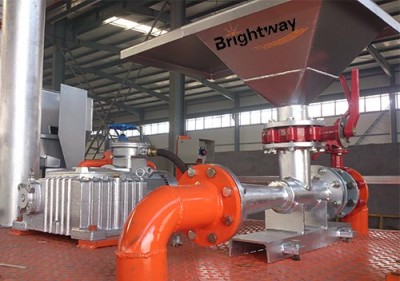 环保净化系统混浆漏斗和搅拌器