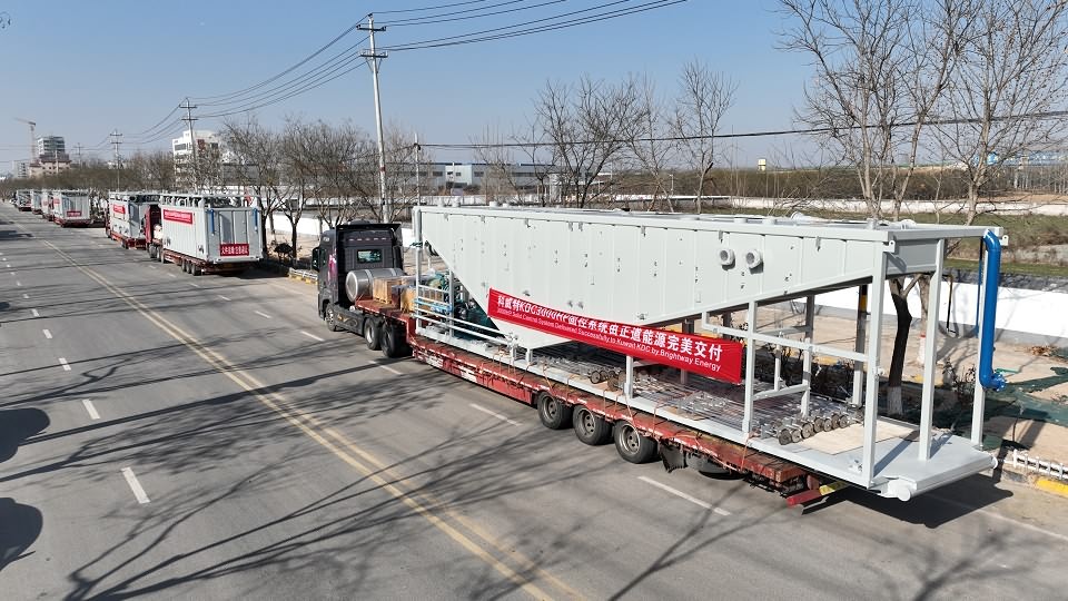 正道能源为科威特国家石油公司（KDC）制造的3000hp（ZJ90）钻机固控系统正式启程，即将交付客户